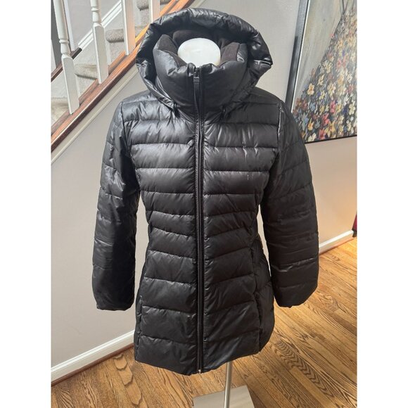 Marc New York Andrew Marc Quilted Down Puffer Coat Jacket Black Size Small - Picture 1 of 3